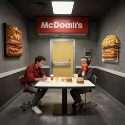 mcdonalds in the backrooms