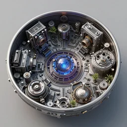 multiverse [ within bowl ]!!!, trending on artstation, cgsociety, [ overhead view ]!!, 4 k quality, intricately defined, professional photography, complexly detailed, polycount