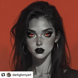 new instagram post by darkgloomyart