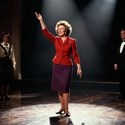 margaret thatcher as gene kelly in singing in the rain