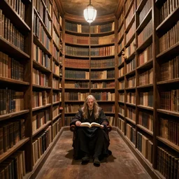 A wizard's library