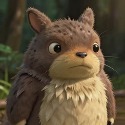 a cute strange animal illustrated by miyazaki, sharp focus, trending on artstation, cinematic lighting, hyper realism, octane render, 8 k, hyper detailed, vivid, ultra detailed, highly detailed