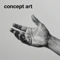 “hand, concept art”
