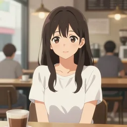 portrait of a beautiful city girl at a coffee shop, by takehiko inoue and kim jung gi and hiroya oku, masterpiece ink illustration, ultrarealistic