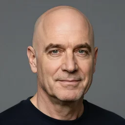 Bob Ross bald