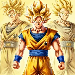 +very detailed+masterpiece+painting+SUPER SAIYAN GOKU+golden suit+featured in artstation+digitally drawn by Greg Rutkowski+digitally rawn by WLOP+digitally drawn by j.c. leyendecker+