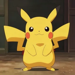 a film still of detective pikachu, artwork by caravaggio