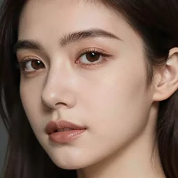 close up face, female portrait