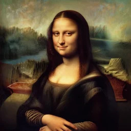 mona lisa as a real person, film, photorealistic, hyperrealistic