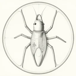structure scheme of a diatom by hans baldung