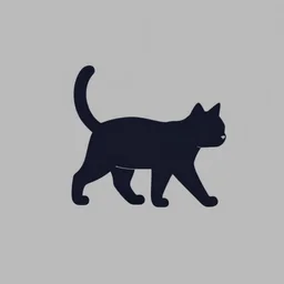 walking cat company logo