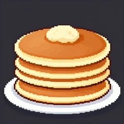 pancake pixel art