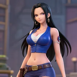 Nico Robin in the Style of Fadingz, artstation, 4k detailed