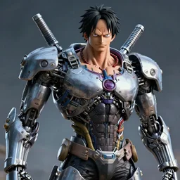 a photo of one piece's franky the cyborg, hyper realistic face, cinematic, long shot, hyper detailed, 8 k resolution, sharp lends, wide lens