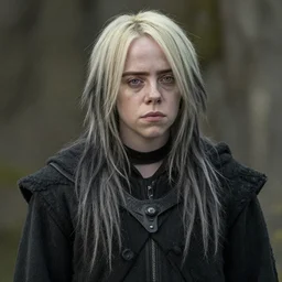 billie eilish as an ugly troll in lord of the rings 4 k