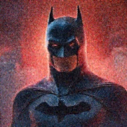in the style of Claude Monet, batman portrait, ethereal lights, details, smooth, sharp focus, illustration, realistic, cinematic, artstation, award winning, rgb , unreal engine, octane render, cinematic light, macro, depth of field, blur, red light and clouds from the back, highly detailed epic cinematic concept art CG render made in Maya, Blender and Photoshop, octane render, excellent composition, dynamic dramatic cinematic lighting, aesthetic, very inspirational, arthouse.