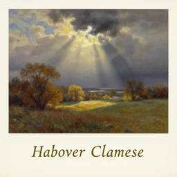 beautiful digital oil vintage greeting card style painted by Arthur Hughes