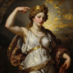 majestic gracious regal seductive deity aphrodite portrait, ancient greece, atmospheric lighting, painted, menacing, intricate, volumetric lighting, beautiful, rich deep colours masterpiece, golden hour, sharp focus, ultra detailed, by leesha hannigan, ross tran, thierry doizon, kai carpenter, ignacio fernandez rios