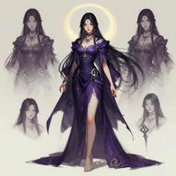 game concept art / character design of a sorceress, key visual, trending on artstation, seoul, south korea