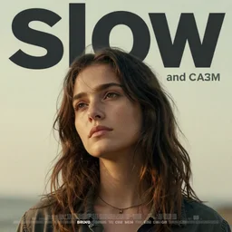 poster of the movie : slow and calm, ultra high detail, photorealistic, 8 k