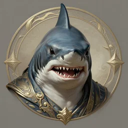mutant warrior with shark head, portrait, intricate, elegant, highly detailed, centered, digital painting, artstation, concept art, smooth, sharp focus, illustration, art by artgerm and donato giancola