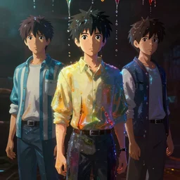 photorealistic dramatic liquids anime people render, colorful, atmosphere cinematic, by wlop, by ilyu kuvshinov, by makoto shinkai, shadows, artstation, concept art, super detailed, unreal engine 5, octane render, vfx, houdini, 8 k, super realistic