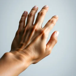 a human hand, photo