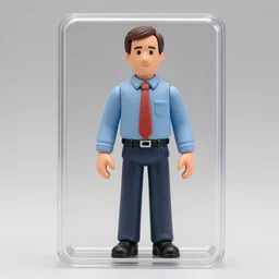 action figure of michael scott from the office
