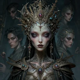 alien princess, detailed portrait, intricate complexity, by greg rutkowski, artgerm, ross tran, conrad roset, takato yomamoto, ilya kuvshinov. 4 k, beautiful, cinematic dramatic atmosphere