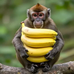 monkey stacking banana