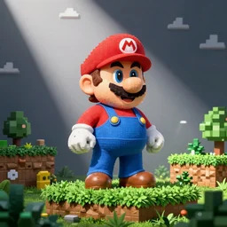 nintendo mario fractal