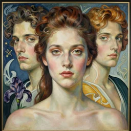 a portrait by zdzisław beksinski, iris van herpen, raymond swanland and alphonse mucha. highly detailed, hyper - real, beautiful