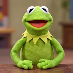 kermit the frog as an avocado, the muppets