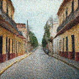 streets of a argentinian city
