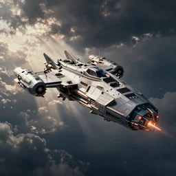 a warframe spaceship by vitaly bulgarov,
