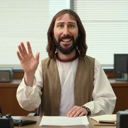 jesus as a character in office space