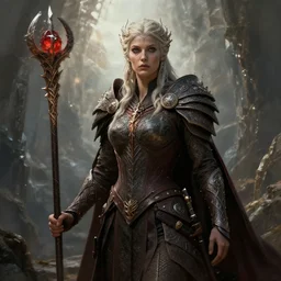 mother of dragons in the style of nekro, digital canvas, very detailed, 8 k