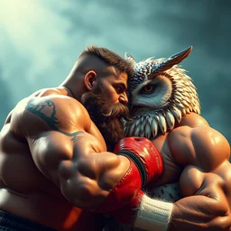 zangief from street fighter versus owl 8 k
