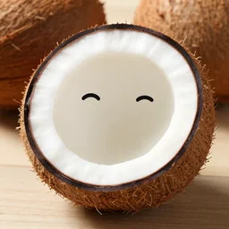 the coconut wood is very good,, silly, coconuts,