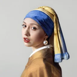 Zuck with the pearl earring