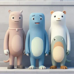 creatures inspired by urban art