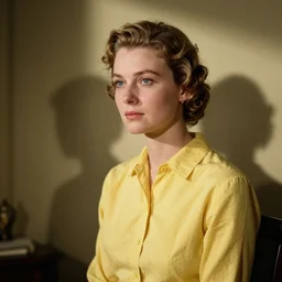 young eleanor roosevelt in yellow