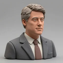 bill clinton made out of polymer clay detailed sculpture trending on artstation