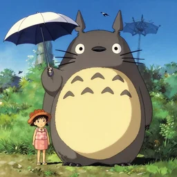 my neighbor totoro by ando hiroshige