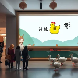 duck duck goose popup store by xiaomi