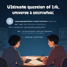 Answer to the Ultimate Question of Life, The Universe, and Everything