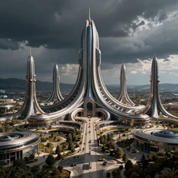 a dystopian utopia.