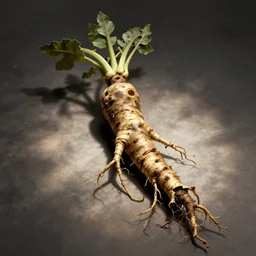 living mandrake root digital art