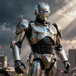 robocop movie with ED209 winning