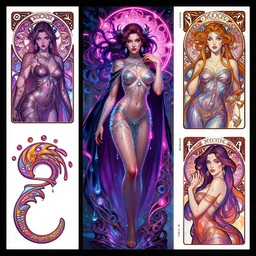 mythology, neon, Moors vol.1 Photo Reference Pack For Artists artstation, fibonacci, sweat drops, insane, pinup, intricate, highly detailed, digital painting, artstation, concept art, smooth, sharp focus, illustration, Unreal Engine 5, 8K, art by artgerm and greg rutkowski and alphonse mucha